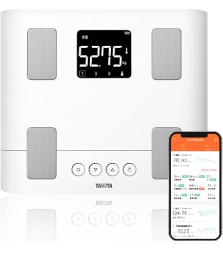 Amazon.co.jp: タニタ 体重計 体組成計 スマホ連動【業界初 脚点判定
